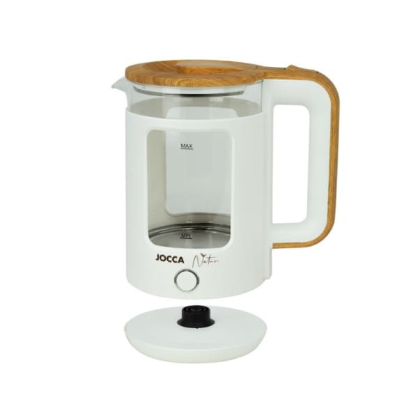 Bouilloire Nature blanche 1500W 1.8L Jocca (2186) Bouilloire Nature blanche 1500W 1.8L Jocca (2186)